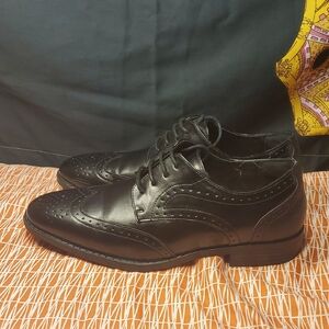 Stacy Adams Boys Classic Black Leather Men's Dress Shoes